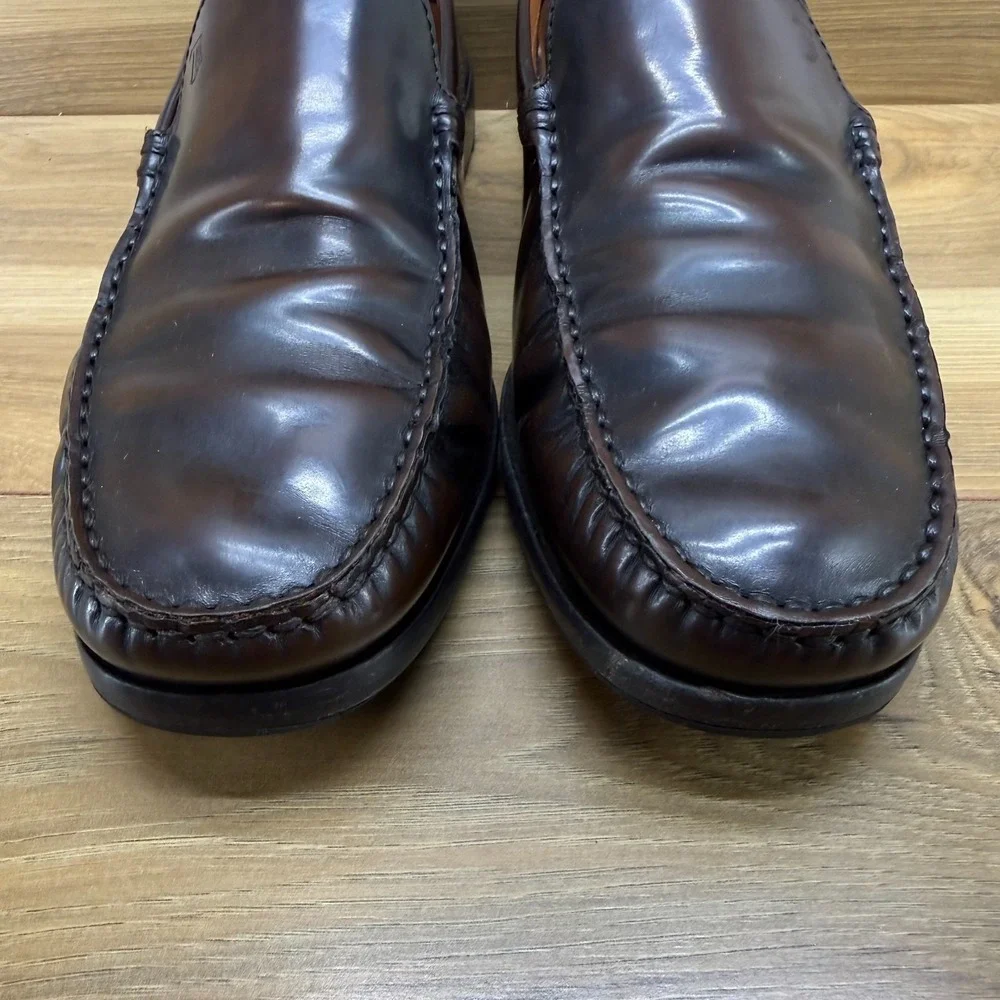 Tod's City Gommino Driving Penny Loafers Mens US‎ 8 Brown Modern Business Casual